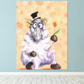 In Liebe Ram - Funny Leinwanddruck (Insitu (Holzboden))