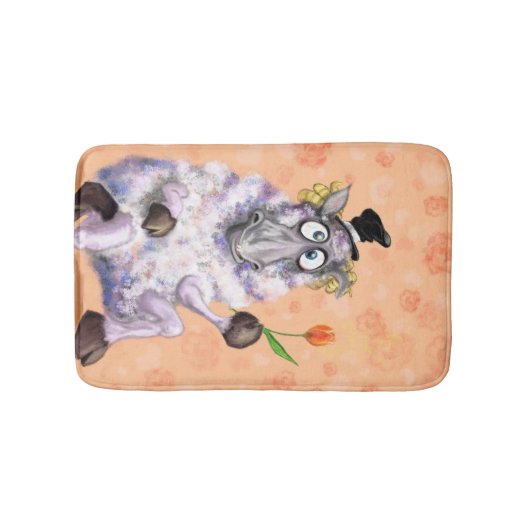 In Liebe Ram - Gentleman - Funny Badematte (Vorderseite)