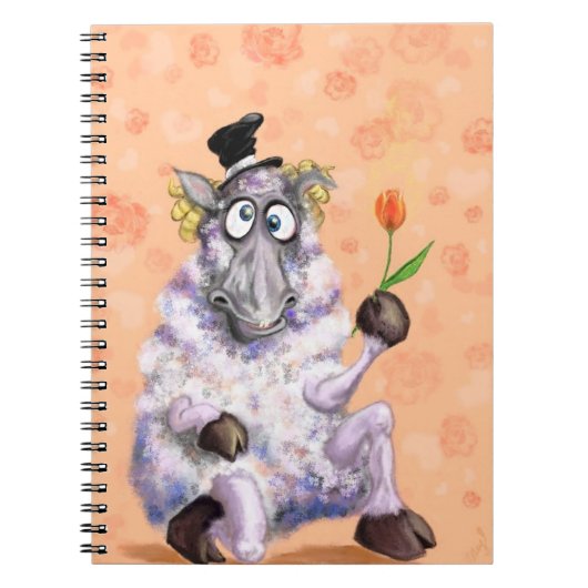 In Liebe Ram - Gentleman - Funny Notizblock (Vorderseite)