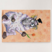 In Liebe Ram - Romantic - Fügen Sie Ihren Text / N Puzzle (Horizontal)