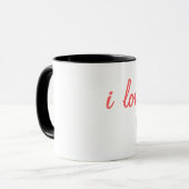 in Liebe Sie einen Latte Tasse (Vorderseite Links)