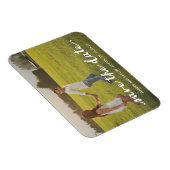 In Liebe Skriptüberlagerung | Datum speichern Magnet (Rechte Seite)