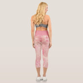 In Liebe ummantelt Capri Leggings (Rückseite)