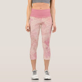 In Liebe ummantelt Capri Leggings (Vorderseite)