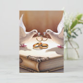 In Liebe vereint Einladung (Stehend Vorderseite)