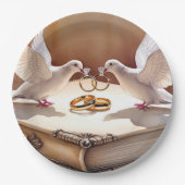 In Liebe vereint Pappteller (Vorderseite)