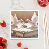 In Liebe vereint Serviette (Beispiel)