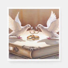 In Liebe vereint Serviette