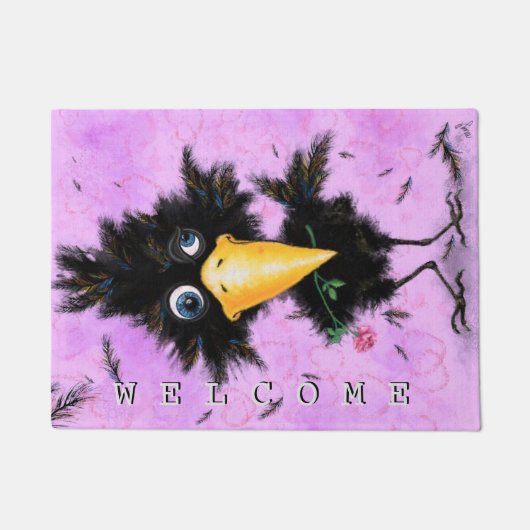 In Liebe Zeile - Willkommen Fußmatte (Vorderseite)