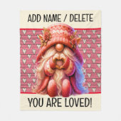 In Liebe zerrissen Fleece Blanket (Vorderseite)