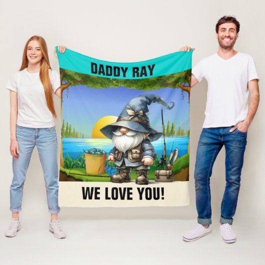 In Liebe zerrissen Fleece Blanket (Beispiel)