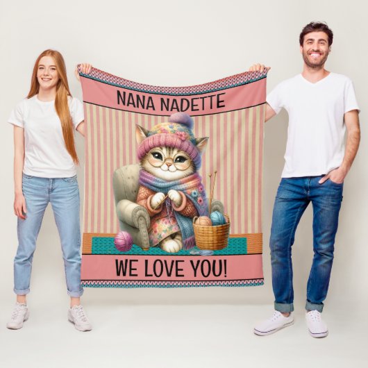 In Liebe zerrissen Fleece Blanket (Beispiel)