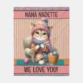 In Liebe zerrissen Fleece Blanket (Vorderseite)