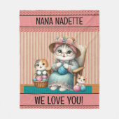 In Liebe zerrissen Fleece Blanket (Vorderseite)