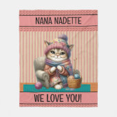 In Liebe zerrissen Fleece Blanket (Vorderseite)