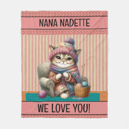 In Liebe zerrissen Fleece Blanket