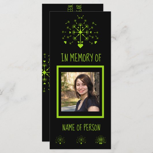 In liebenden Erinnerungsleuchten im Wind (Vorne/Hinten)