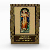 In liebevollem Andenken Erinnerungs-St Francis Fotoblock (Vorderseite)