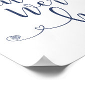 In liebevollem Erinnerungszeichen - wünschten Sie Poster (Ecke)