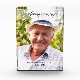 In liebevollem Gedächtnis-Begräbnis-Beileid Fotoblock