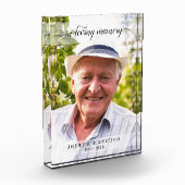 In liebevollem Gedächtnis-Begräbnis-Beileid Fotoblock (Links)