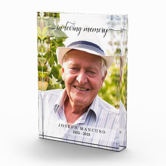 In liebevollem Gedächtnis-Begräbnis-Beileid Fotoblock (Rechts)