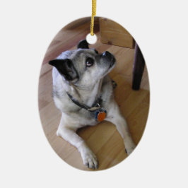 In liebevollem Gedächtnis (Chi) Keramik Ornament