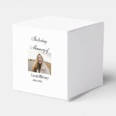 In liebevollem Gedächtnis der Beerdigung Keepake N Geschenkschachtel (Rückseite)