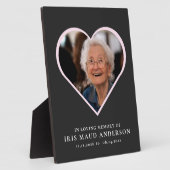 in liebevollem Gedächtnis modernes niedliches Foto Fotoplatte (Seite)