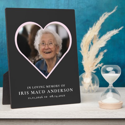 in liebevollem Gedächtnis modernes niedliches Foto Fotoplatte (Seite)