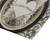 In liebevollem Gedächtnis Schneidebrett (Ecke)