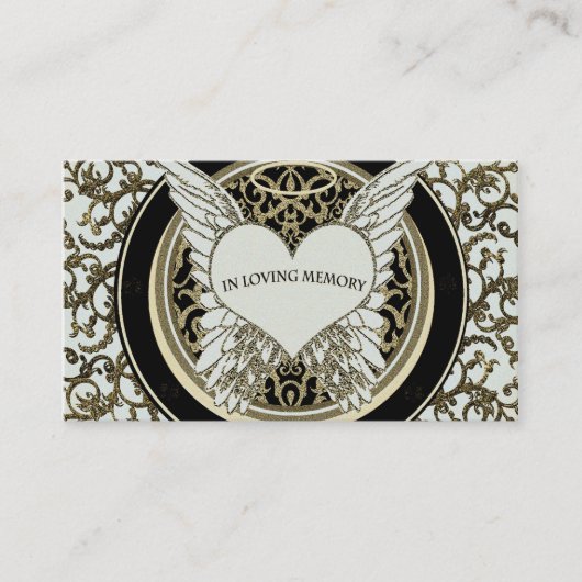 In liebevollem Gedächtnis Visitenkarte (Vorderseite)