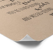 In liebevollem Gedächtnisdenkmal, Beerdigung, rust Poster (Ecke)