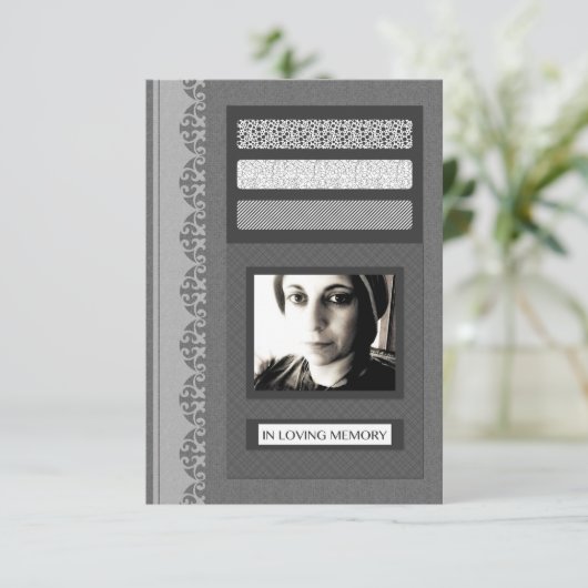 in liebevollen Ankündigungen von Gedächtnisbeerdig (Stehend Vorderseite)