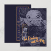 in liebevollen Ankündigungen von Gedächtnisbeerdig (Vorne/Hinten)