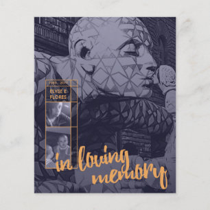 in liebevollen Ankündigungen von Gedächtnisbeerdig