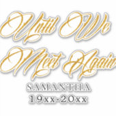 in liebevollen Erinnerungen Custom car decals Aufkleber (Vorderseite)