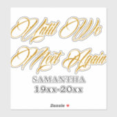 in liebevollen Erinnerungen Custom car decals Aufkleber (Blatt)