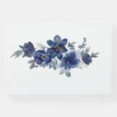 In liebevollen Erinnerungsblumen Gästebuch (Rückseite)