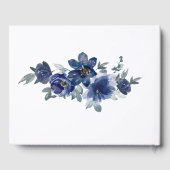 In liebevollen Erinnerungsblumen Gästebuch (Rückseite)