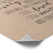 In liebevollen Erinnerungszeichen - die, die wir L Poster (Ecke)