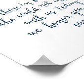 In liebevollen Gedächtnisdenkmal, Beerdigung, Navy Poster (Ecke)