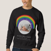 In liebevoller Erinnerung an das Foto von Kindheit Sweatshirt (Vorderseite)