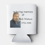 In liebevoller Erinnerung an das Jahr des Namens F Dosenkühler (Rückseite)