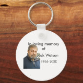 In liebevoller Erinnerung an das Jahr des Namens F Schlüsselanhänger (Rückseite)