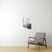 In liebevoller Erinnerung an das Jahr des Namens F Wandteppich (Beispiel)