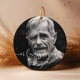 In liebevoller Erinnerung Elegantes Erinnerungsgef Keramik Ornament