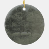 In liebevoller Gedächtnis-Keramik-Foto-Verzierung Keramik Ornament (Hinten)