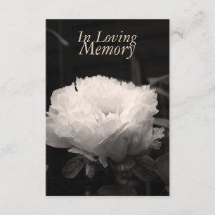 In liebevoller Gedächtnis Pfingstrosen-Feier des Einladung