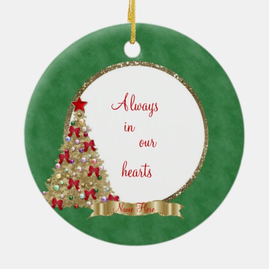 In liebevoller keramik ornament (Hinten)